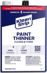 Klean Strip GKPT200SC Paint Thinner, Liquid, White, 1 gal, Can